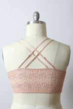 Load image into Gallery viewer, Crochet Daisy Longline Bralette Plus
