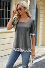 Load image into Gallery viewer, Square Neck Half Sleeve Top
