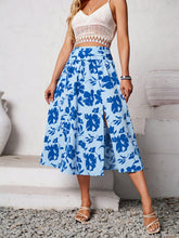 Load image into Gallery viewer, Floral Printed Midi Skirt
