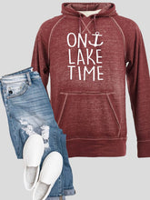 Load image into Gallery viewer, Plus On Lake Time Plus Size Vintage Hoodie

