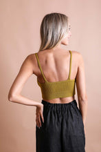 Load image into Gallery viewer, Contour Rib Knit Brami Bralette Top
