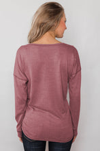 Load image into Gallery viewer, Button Long Sleeve Knit Top
