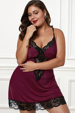 Load image into Gallery viewer, Vanessa Plus Size Red Chemise
