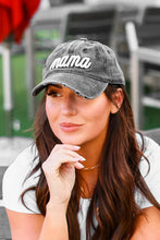 Load image into Gallery viewer, Black Mama Embroidered Baseball Cap
