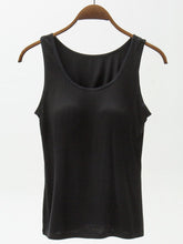Load image into Gallery viewer, Wide Strap Modal Tank with Built in Bra
