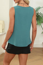 Load image into Gallery viewer, Cutout Round Neck Tank
