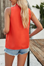 Load image into Gallery viewer, Ruched Mock Neck Tank
