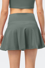 Load image into Gallery viewer, High Waist Wide Waistband Active Skirt
