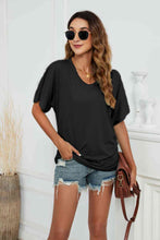 Load image into Gallery viewer, V-Neck Side Ruched Top
