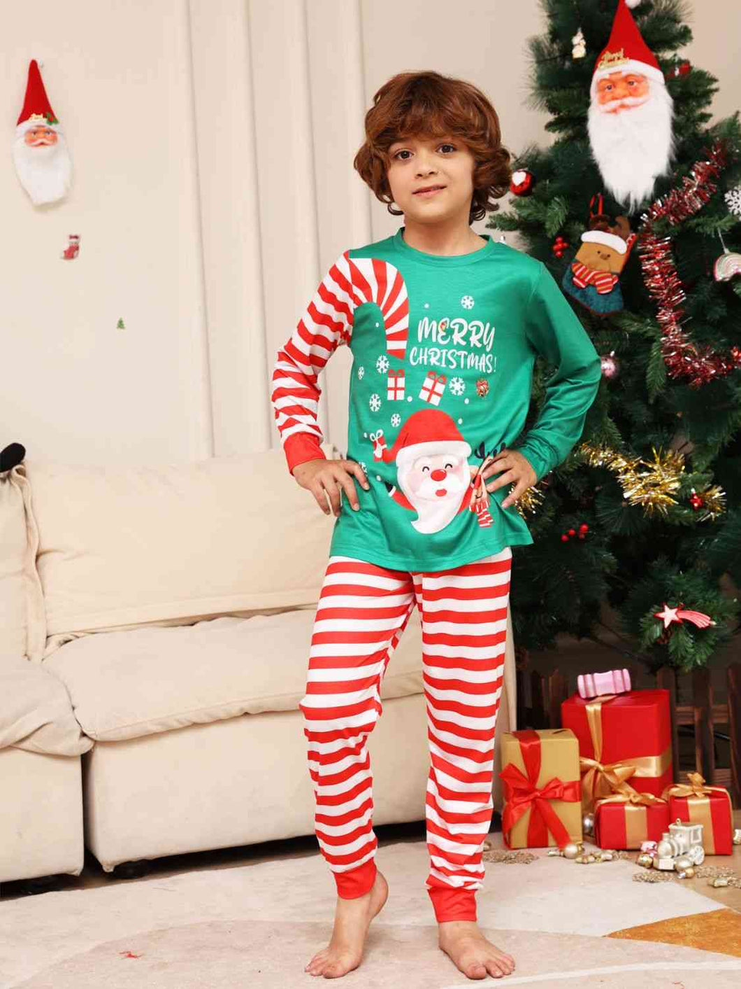 Child's MERRY CHRISTMAS Top and Pants Set
