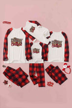 Load image into Gallery viewer, Women&#39;s MERRY CHRISTMAS Graphic Top and Plaid Pants Set

