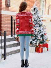 Load image into Gallery viewer, Merry Christmas Ya Filthy Animal Round Neck Long Sleeve Sweater

