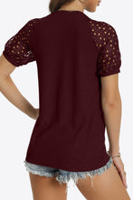 Load image into Gallery viewer, Short Sleeve V-Neck Tee
