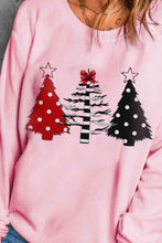 Load image into Gallery viewer, Christmas Tree Graphic Sweatshirt

