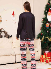 Load image into Gallery viewer, Women&#39;s MERRY CHRISTMAS Graphic Top and Pants Set
