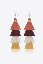 Load image into Gallery viewer, Layered Tassel Earrings
