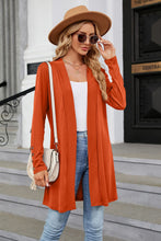 Load image into Gallery viewer, Long Sleeve Open Front Cardigan
