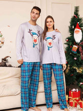 Load image into Gallery viewer, Women&#39;s Rudolph Graphic Long Sleeve Top and Plaid Pants Set
