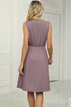 Load image into Gallery viewer, Pocketed V-Neck Wide Strap Dress
