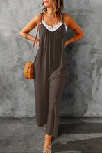 Load image into Gallery viewer, Spaghetti Strap Wide Leg Jumpsuit S-4XL
